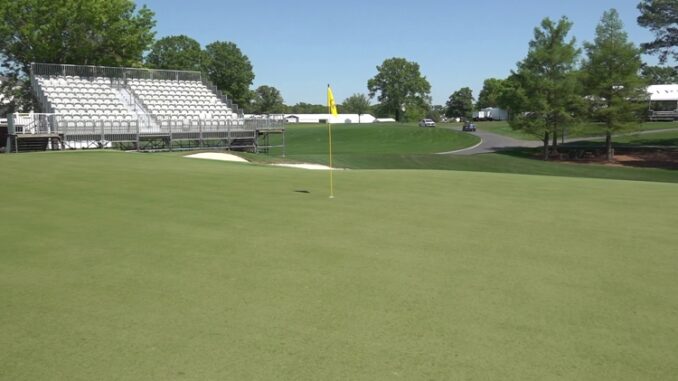 Countdown to Truist Championship: Massive build underway ahead of May tournament