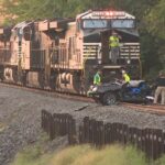 3 hurt when Norfolk Southern train slams into car in Hickory