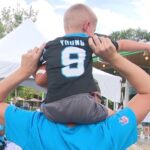 Panthers fans bring energy to home opener pep rally in Charlotte